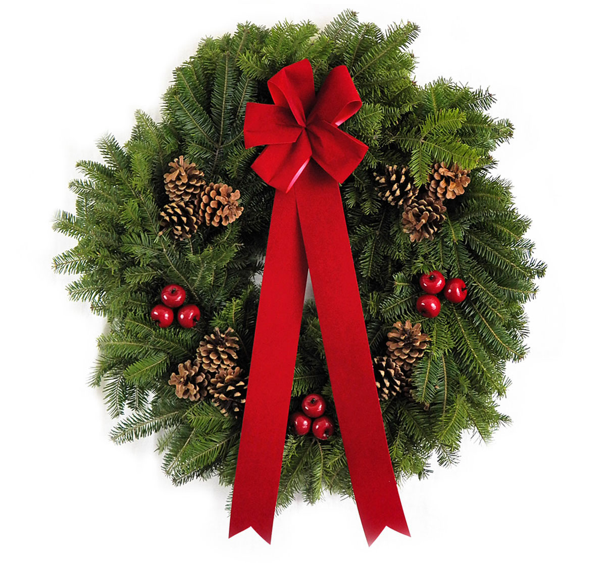 Holiday wreaths deals